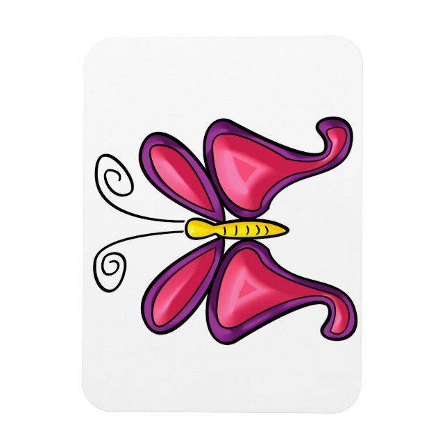 butterfly magnet (Vertical)