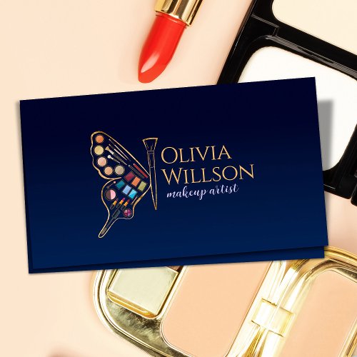 Butterfly Makeup Kit Business Card