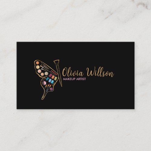 Butterfly Makeup Kit Business Card