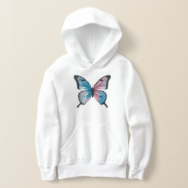 Butterfly Marks Hoodie (Laydown)