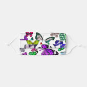 Butterfly mask, Butterflies mask, Butterfly, Adult Cloth Face Mask (Front, Folded)