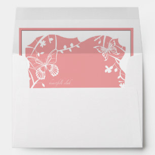 Butterfly Meadow Lined Envelope