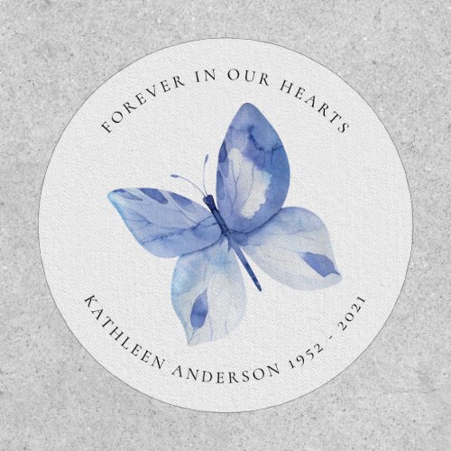 Butterfly Memorial Patch