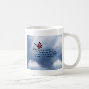 Butterfly Memorial Poem Coffee Mug