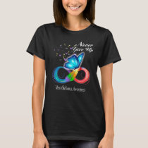 Butterfly Mesothelioma Awareness T-Shirt