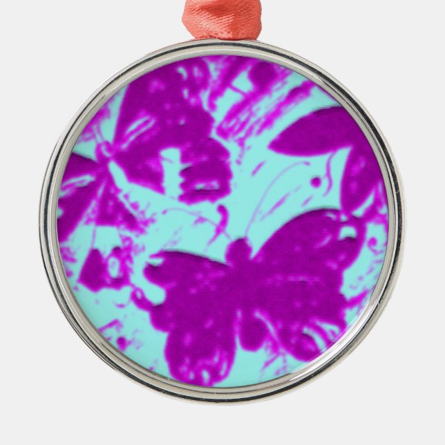 Butterfly Metal Ornament (Front)