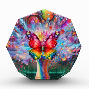 Butterfly Metamorphosis Acrylic Award