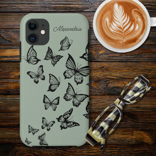 Butterfly Monogram iPhone 11 Case