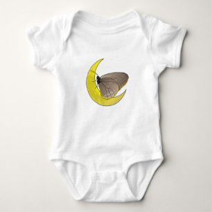 Butterfly Moon Baby Bodysuit
