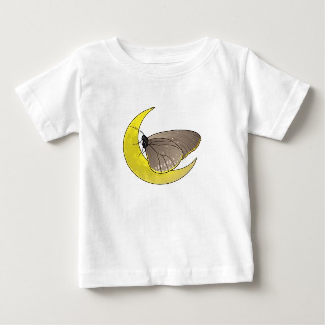 Butterfly Moon Baby T-Shirt (Front)
