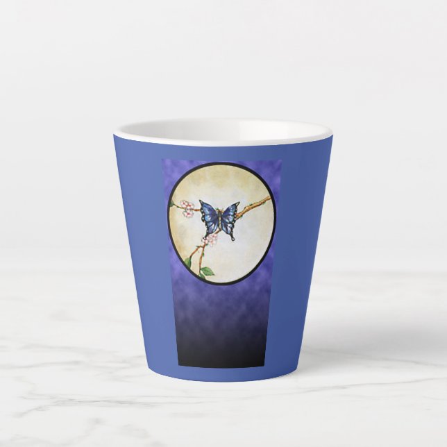 Butterfly Moon Latte Mug (Front)