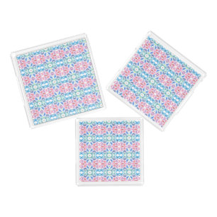 Butterfly Mosaic Acrylic Tray