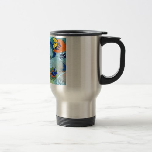 Butterfly Mosaic Gift Travel Mug