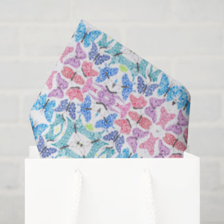 Butterfly Mosaic Tissue Paper