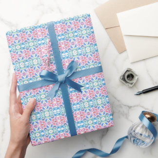 Butterfly Mosaic Wrapping Paper