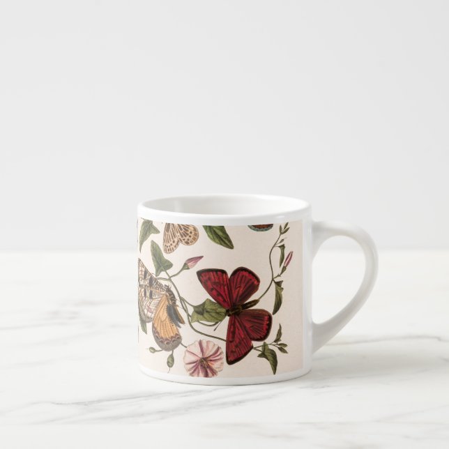Butterfly & Moth by Paul Gervais  Espresso Cup (Right)