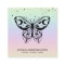 *~* Butterfly Moth Magic Boho Universe Rainbow