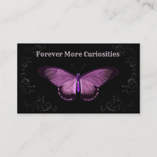 Butterfly Moth Taxidermist Business Card