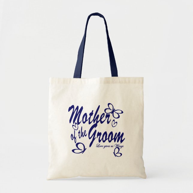 Butterfly/Mother of the Groom Tote Bag (Front)