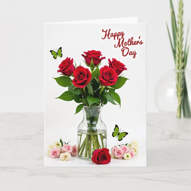 Butterfly Mothers Day Card (Front)