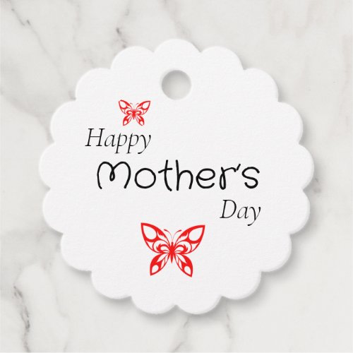Butterfly Mothers Day Gift Tags