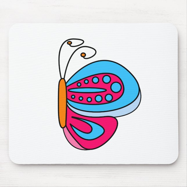 Butterfly Mouse Pad (Front)