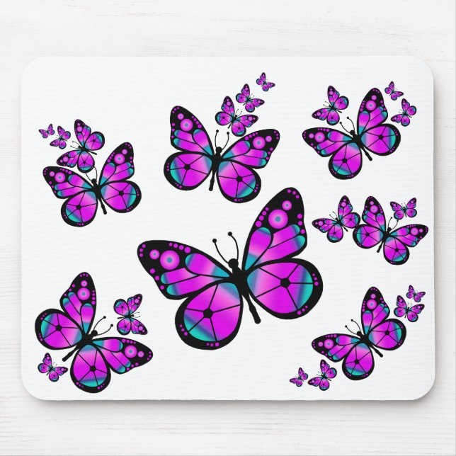 Butterfly Mouse Pad (Front)