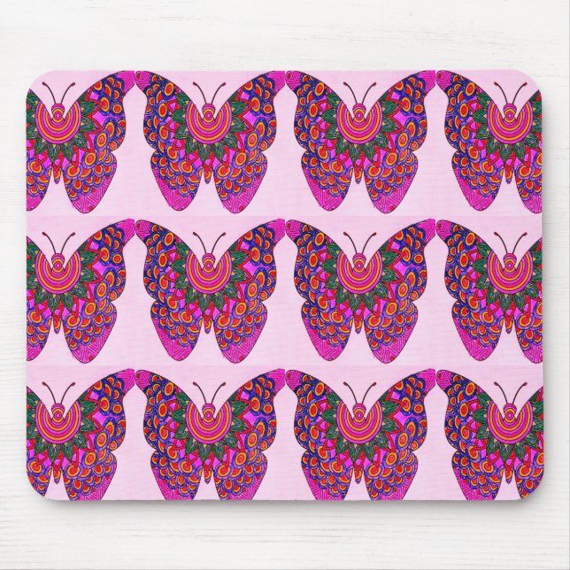 Butterfly Mouse Pad (Front)