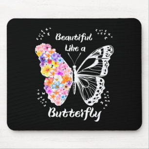 Butterfly mouse pad