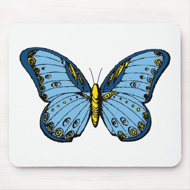 Butterfly Mouse Pad (Front)