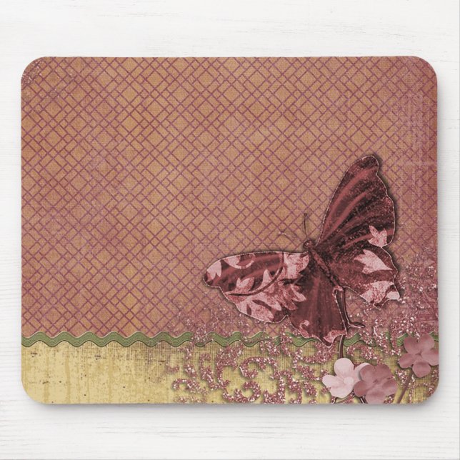 Butterfly Mouse Pad (Front)