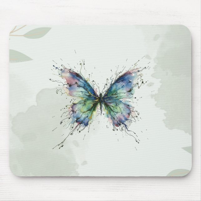 Butterfly Mouse Pad (Front)