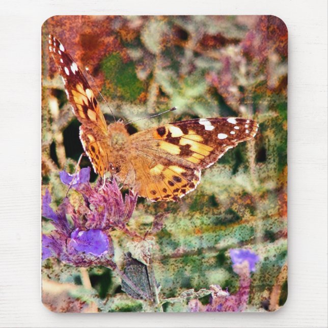 Butterfly Mouse Pad (Front)
