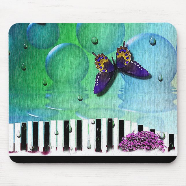 Butterfly Mouse Pad (Front)