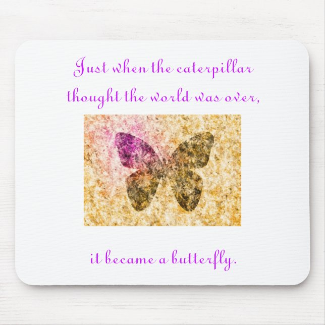 Butterfly Mousepad (Front)