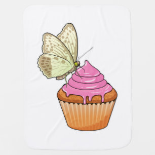 Butterfly Muffin Baby Blanket