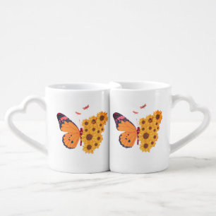 Butterfly mugs