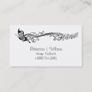 Butterfly Music Business Card