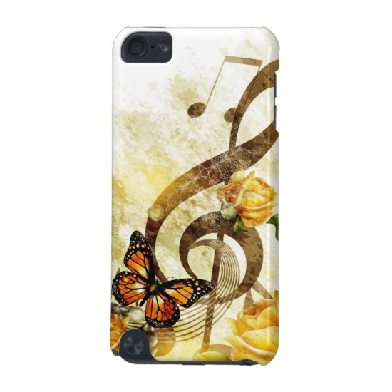Butterfly Music Notes iPod Touch 5G Case