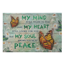 Butterfly My Mind Still Talks To You Sympathy Gift