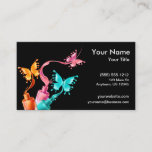 Butterfly Nail Polish Business Card
