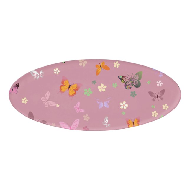 Butterfly Name Tag (Front)
