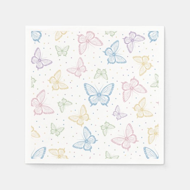 Butterfly Napkins (Front)
