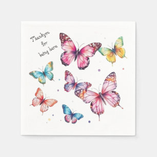 Butterfly  napkins