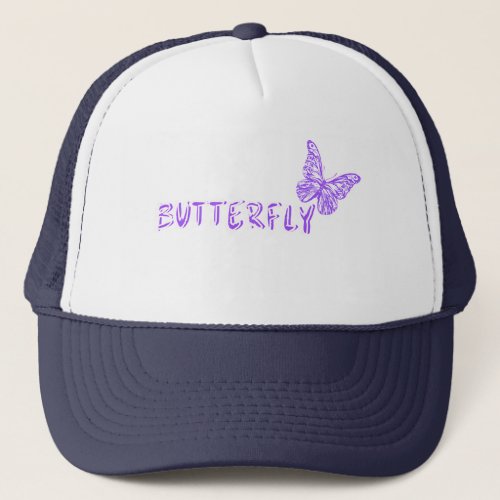 Butterfly nature lover  trucker hat