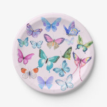 Butterfly, nature, spring, pink