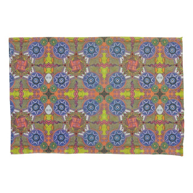 "Butterfly Nebula" (drawing) Pillow Case (Front)