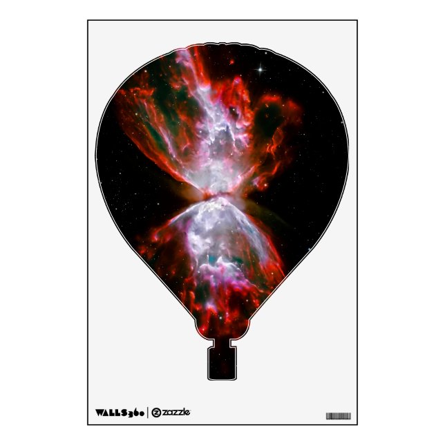 Butterfly Nebula in Scorpius Constellation Wall Decal (Front)