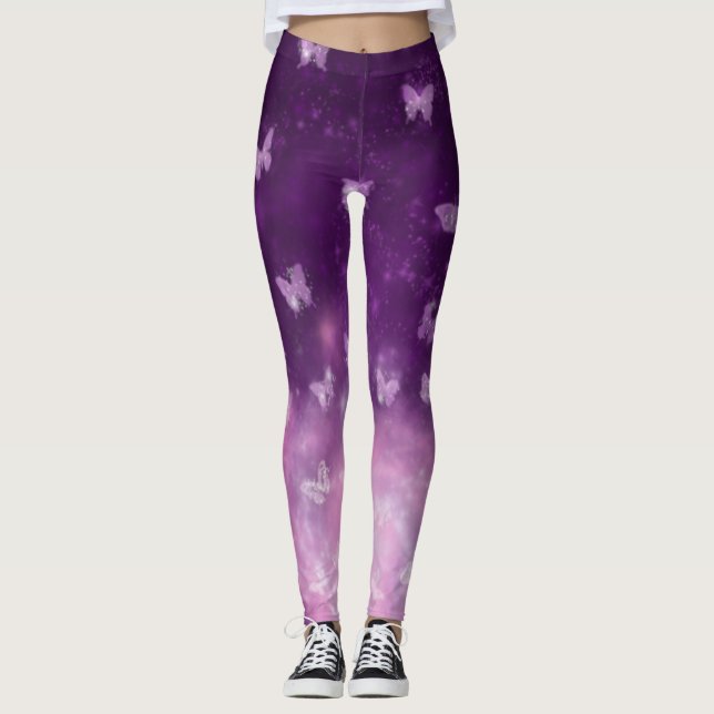 Butterfly Nebula Leggings (Front)