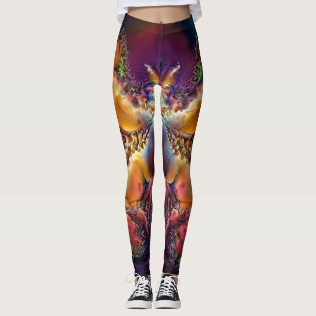 butterfly nebula leggings (Front)